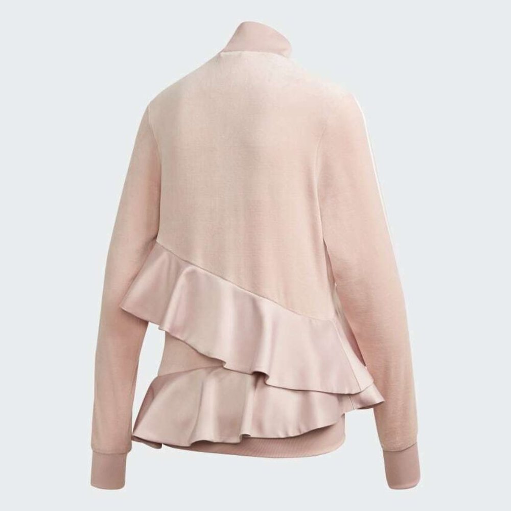 adidas Originals Pink Ruffled Jacket - Picture 3 of 7